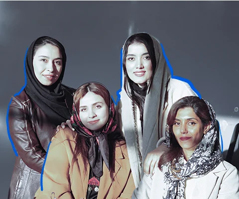 عکس جمعی تعدادی از اعضای تیم ایران بروکر