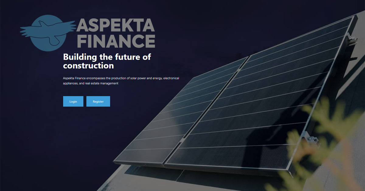 مراقب سایت Aspekta Finance باشید - هشدار ریسک بالا!