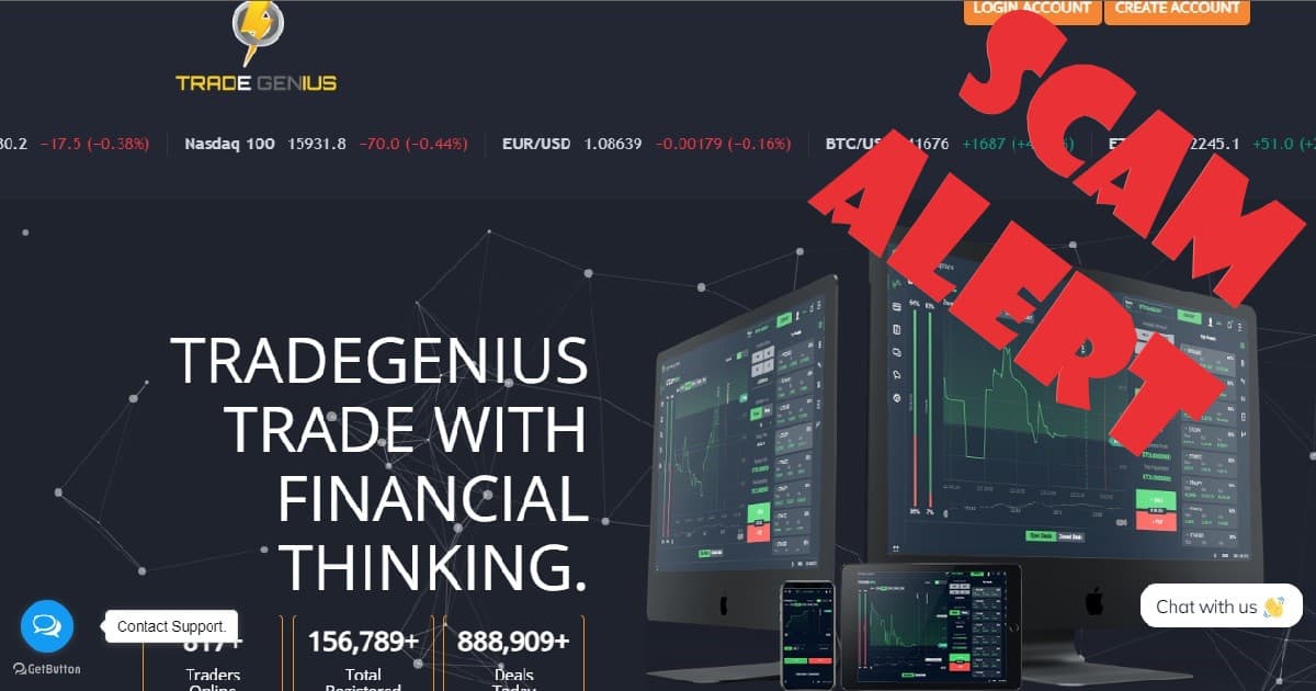 بررسی کلاهبرداری tradegenius.live؛ چرا ترید جینیس کلاهبرداری است؟