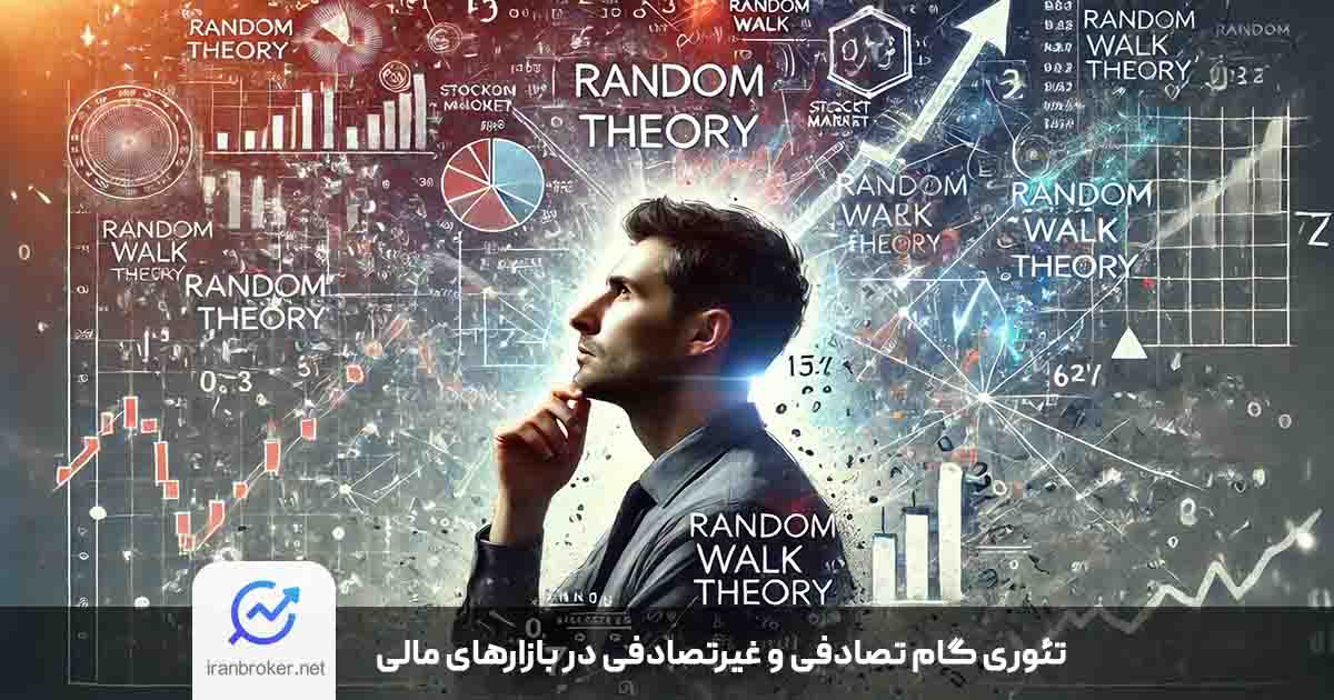 بررسی نظریه گام تصادفی و غیرتصادفی در بازارهای مالی