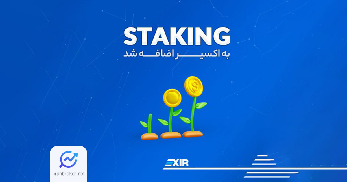 صرافی اکسیر قابلیت استیکینگ را به پلتفرم خود اضافه کرد