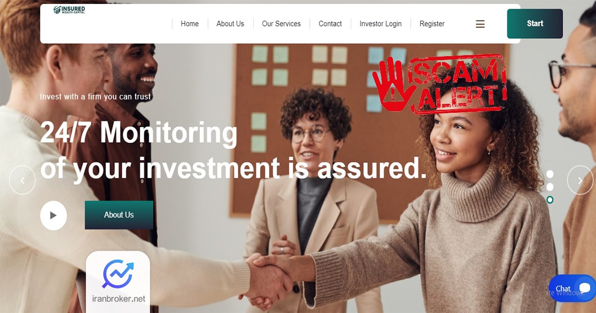 هشدار کلاهبرداری اینشرد ولث کپیتال (Insured wealth capital)