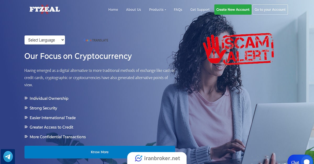 هشدار کلاهبرداری اف تی زیل ایکس (Ftzeal-x)