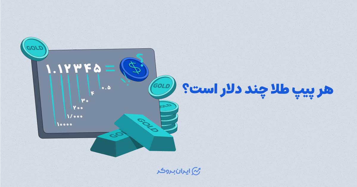 هر پیپ طلا چند دلار است؟ آموزش نحوه محاسبه پیپ طلا به دلار