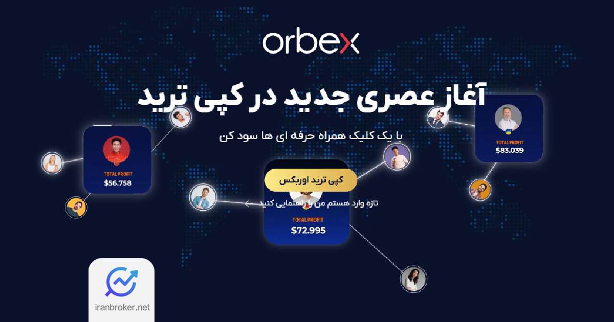 معرفی سه ویژگی کلیدی پلتفرم کپی ترید بروکر اوربکس برای کاربران ایرانی