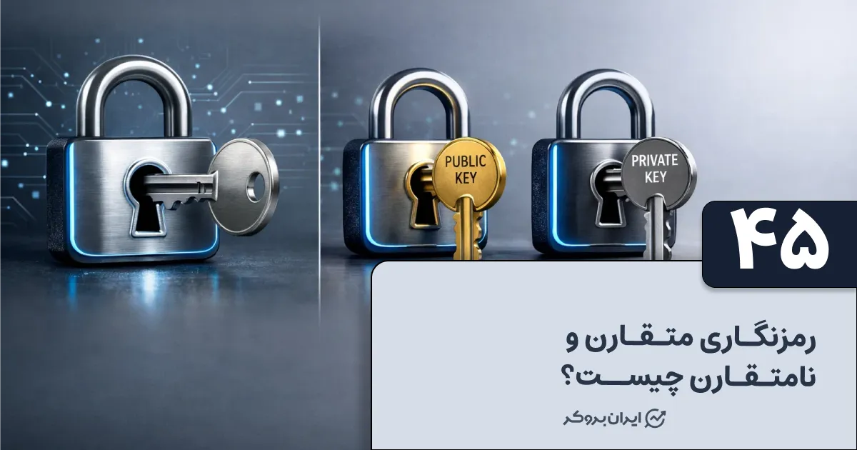 رمزنگاری متقارن و نامتقارن چیست؟